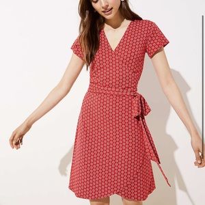 NWT Loft Knit Wrap Dress